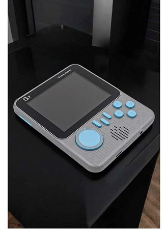 Mini Atari El Atarisi 3.5 inç Ekran Çift Konsol 666 Adet Retro Oyun Gameboy El Atarisi