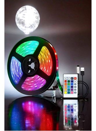 Smart Şerit Led TV Arkası Renkli Kumandalı 10 Metre