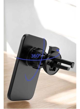 Kablosuz Şarj Aleti Magsafe Araç Içi Manyetik Şarj 15W İOS Uyumlu