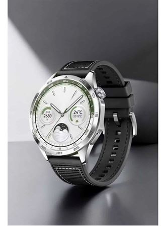 Akıllı Saat Metal Kordonlu GPS ve NFC Uyumlu Arama Cevaplayan