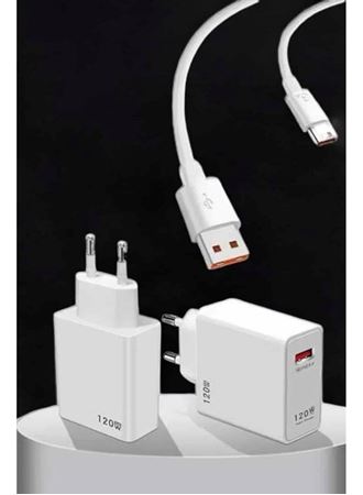 Type-C 120W Şarj Aleti Hızlı Şarj Turbo