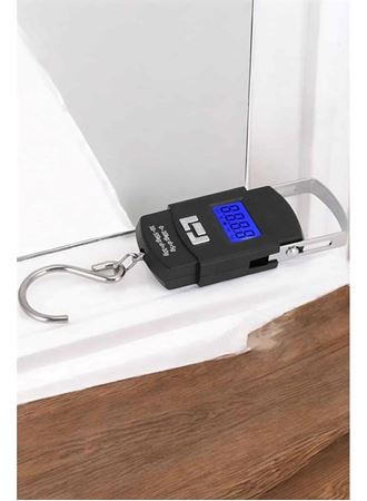 50 Kg El Kantarı Ağırlık Ölçer Dijital Ekranlı Kancalı Portatif