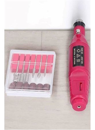 Protez Tırnak Manikür ve Pedikür Seti Elektrikli