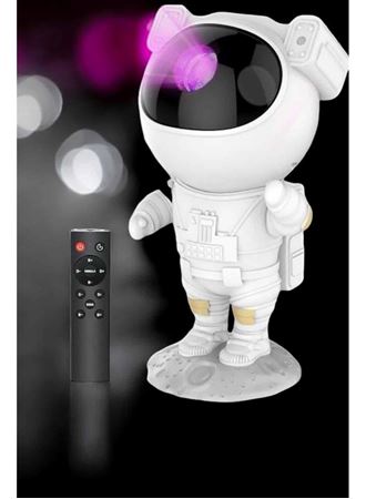 Astronot Bluetooth Hoparlör Gökyüzü Projektör Gece Lambası