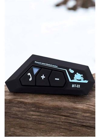 İnterkom Intercom Kask Kulaklık Bt22 Bluetooth Motosiklet Kulaklık 5.0 Bluetooth