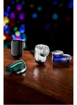 Seyahat Tipi Tıraş Makinesi Taşınabilir Kablosuz Mini Paslanmaz Çelik