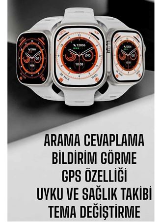 Akıllı Saat Nabız Ölçebilen Yeni Nesil GPS ve Adımsayar Özelliği