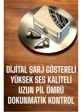 Bluetooth Bağlantılı Dijital Göstergeli Yüksek Ses Kaliteli Kulaklık