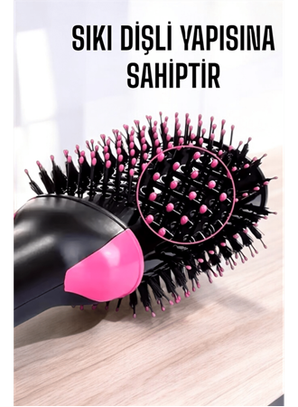 Fön Tarak Elektriklenmeyi Önleyen ve Parlaklık Veren Saç Şekillendirici