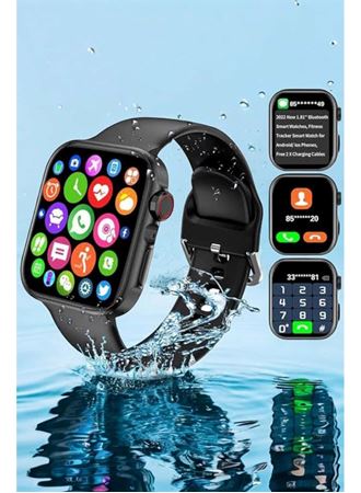 Akıllı Saat Sağlık Takibi ve Akıllı Özelliklerle Donatılmış Modern Akıllı Saat