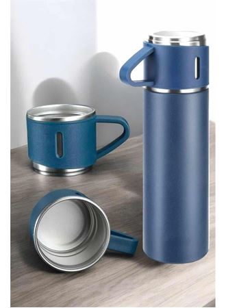 500 ml Kapasiteli Taşınabilir Basınçlı Termos Seti Günlük Kullanım için İdeal