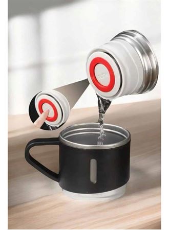 Paslanmaz Çelik 3’lü Termos Seti Vakumlu ve 8 Saat Isı Koruma