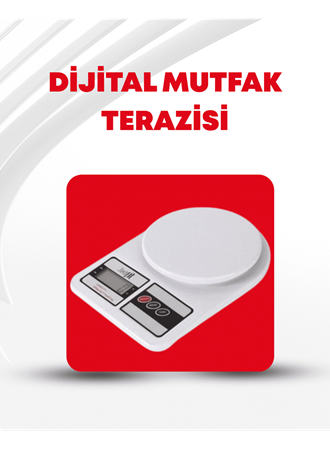 10 Kg Kapasiteli LCD Ekranlı Dijital Mutfak Tartıs