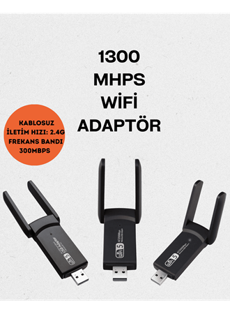 Realtek Chipsetli 5G Destekli Yüksek Hızlı Ağ Adaptörü