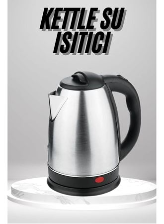 Su Isıtıcı 220 - 240 V Paslanmaz Çelik Kettle Uzun Ömürlü 2000 Watt