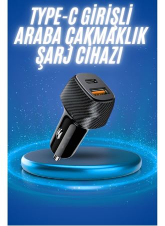 38W Oto Çakmaklık Araç Içi Şarj Cihazı Hızlı Şarj Uzun Ömürlü