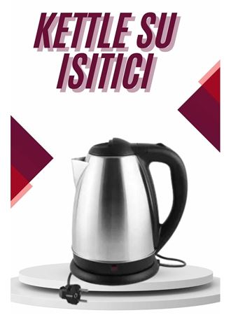 Çelik Su Isıtıcı Kettle Dayanıklı Paslanmaz Çelik Uzun Ömürlü