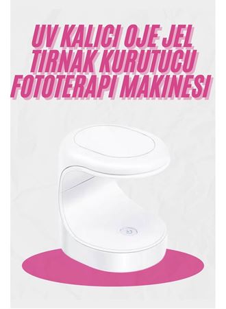 Kalıcı Oje Kurutucu Mini UV Işınlı Taşınabilir Hızlı ve Pratik Oje Kurutucu