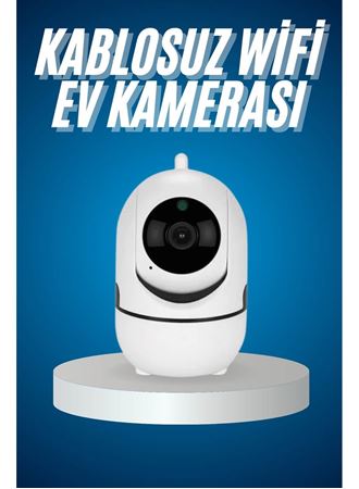 Mini IP Kamera Hareketli Güvenlik Kamerası Kablosuz Wifi Kamera Mikrofonlu