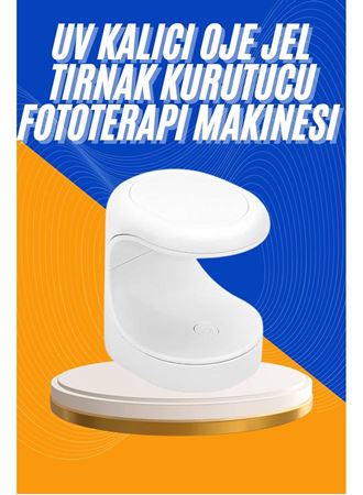 Protez Tırnak Kurutucu Kalıcı Oje Led Oje Kurutucu UV Işınlı Taşınabilir