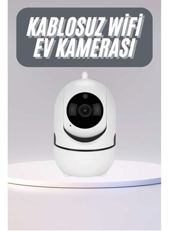 360° Full HD Akıllı Kamera Hareket Sensörlü Wifi Kamera Çocuk Güvenlik Kamerası