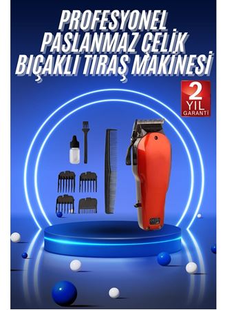 Unısex Tıraş Makinesi Lazer Öncesi Kısaltma Paslanmaz Çelik