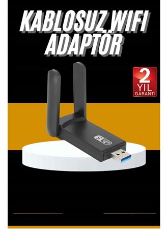 Mbps Wifi Alıcı Kablosuz Wifi Adaptörü Çift Band Çift Antenli