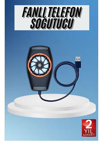 Telefon Soğutucu Fan Güçlü Motor Radyatör Cep Telefon Soğutma