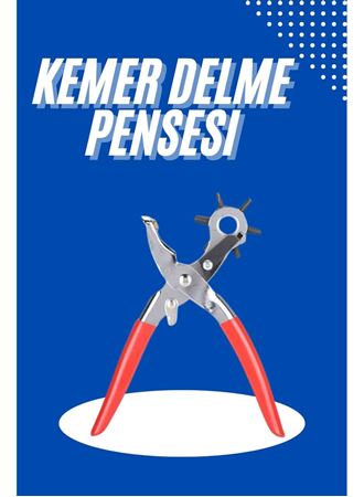 Kemer Delici Kemer Delme Pensesi Delik Açıcı Şık Aparatı Aparat
