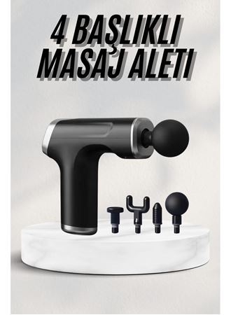 Masaj Tabancası 24v Type-c Hızlı Şarj Girişli Masaj Aleti Uzun Ömürlü