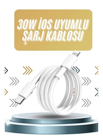 IOS Tüm Serilerle Uyumlu 30W Hızlı Şarj Aleti 11 12 13 14/Pro Max Mini Plus