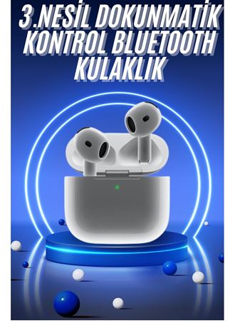 Yeni Nesil Kulak İçi Bluetooth Kulaklık Kablosuz Sesli Asistan