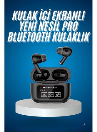 2025 Model Bluetooth Kulaklık Dokunmatik Ekran Yüksek Ses Kalitesi