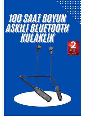 100Saat Uyumlu Bluetooth Kulaklık Kablolu ANC Özellikli Kulaklık