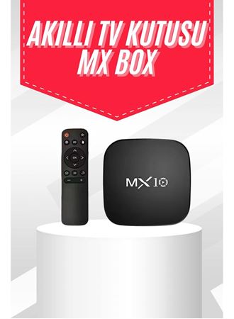 Mx Box Android Tv Media Sound 4K Ultra HD Görüntü Kaliteli