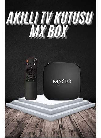Akıllı TV kutusu Mx Box Android 7.1 TV kutusu 2.4G Wifi
