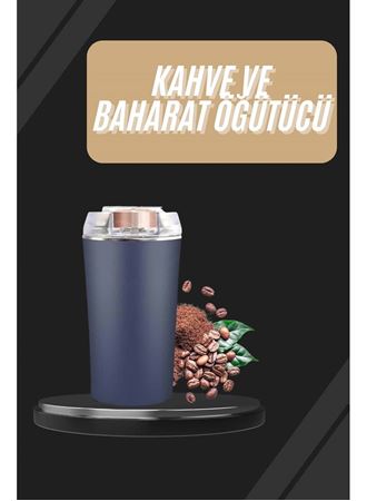 Dayanıklı Paslanmaz Çelik Kolay Kullanım Kahve Ve Baharat Öğütücü