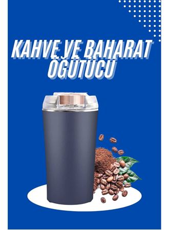 Yeni Nesil Kahve ve Baharat Öğütücü Paslanmaz Çelik Kahve Değirmeni