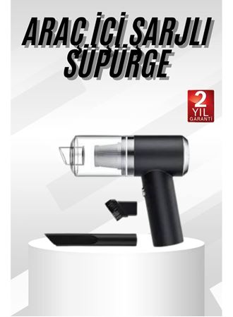 Yeni Nesil Mini Vakumlu Araç Süpürgesi El Süpürgesi Şarjlı