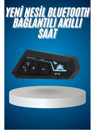 Bluetooth Kask Kulaklığı Intercom 5.0 Bluetooth Android ve İOS Uyumlu