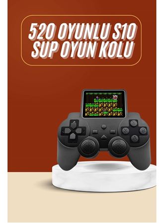 Yeni Nesil Mini Atari 520 Retro Oyunlu S10 El Atarisi Video Oyun Konsolu