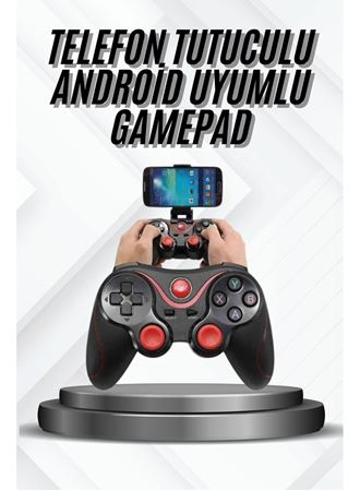 Yeni Nesil X3 Gamepad Android Uyumlu Telefon Tutucu Özellikli Joystick
