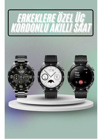 Akıllı Saat Ios Ve Android Tüm Telefonlara Uyumlu Çok Fonksiyonlu Amoled Ekran