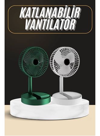 Katlanabilir Usb Şarjlı Masaüstü Soğutucu Mini Fan Telefon Tutucu