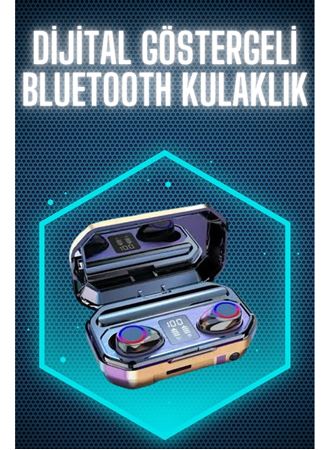 Bluetooth Kulaklık Android ve İOS Uyumlu ANC Özellikli Dijital Şarj Göstergeli