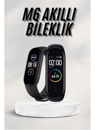 Akıllı Bileklik Android ve İOS Uyumlu Bildirim ve Çağrı Görme Spor Takibi