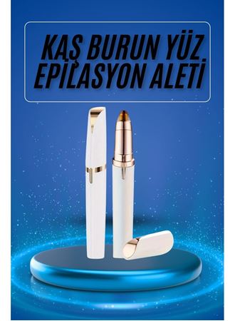 Epilasyon Aleti Tüy Kıl Alma Kaş Bıyık Unisex Yüz Bakım Tıraş Aleti