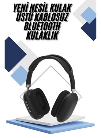 Yeni Nesil Bluetooth Kulaklık Kulak Üstü ANC Özelliği Yüksek Ses Kaliteli