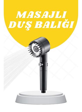Yeni Nesil Masaj Etkili Duş Başlığı Su Basınçlı Tazyikli Özel