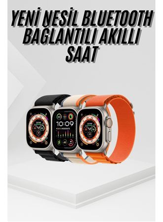 2025 Yeni Model Akıllı Saat Android ve İOS Uyumlu Çağrı Cevaplama
